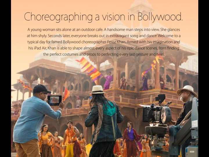 Apple Ipad — advertising Story